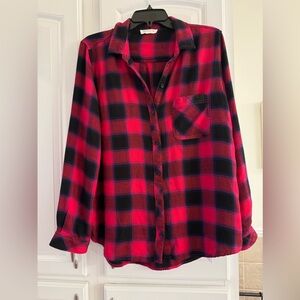 Beachlungelounge collar button down shirt